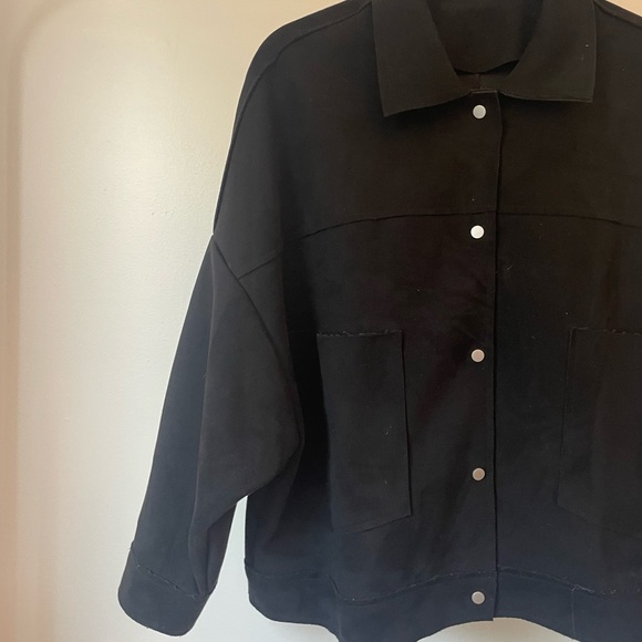 Little Mountain Faux-Suede Shacket - Picture 2 of 4